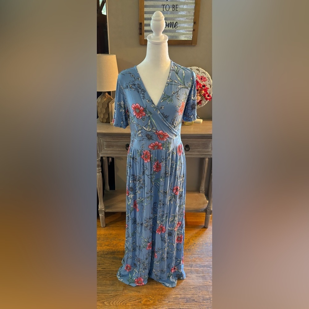 41 Hawthorne Floral Maxi Dress